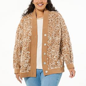 WynneLayers Embellished Cardigan
