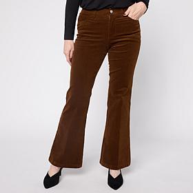 WynneLayers Flared Leg Stretch Corduroy Pant