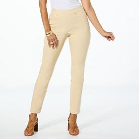WynneLayers FlatterFIT Jean Style Straight Leg Pant
