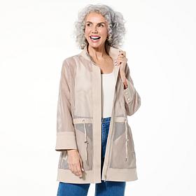 WynneLayers FlatterFIT Mesh Knit Jacket