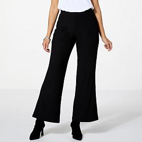 WynneLayers Luxe Crepe Flare Leg Pant