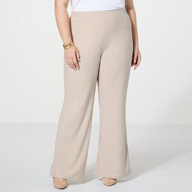 WynneLayers Luxe Crepe Flare Leg Pant