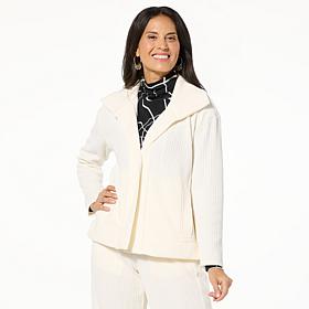 WynneLayers Plush Ottoman Knit Jacket