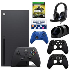 Xbox Series X Console with Rainbow Six Extraction and Accessories Kit