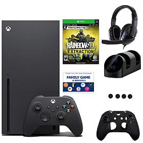 Xbox Series X Console with Rainbow Six Extraction & Accessories Kit