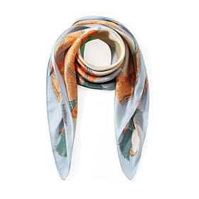 Youzey The Calia Satin Faux Silk Scarf