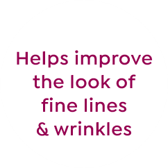 helps improve the look of fine lines