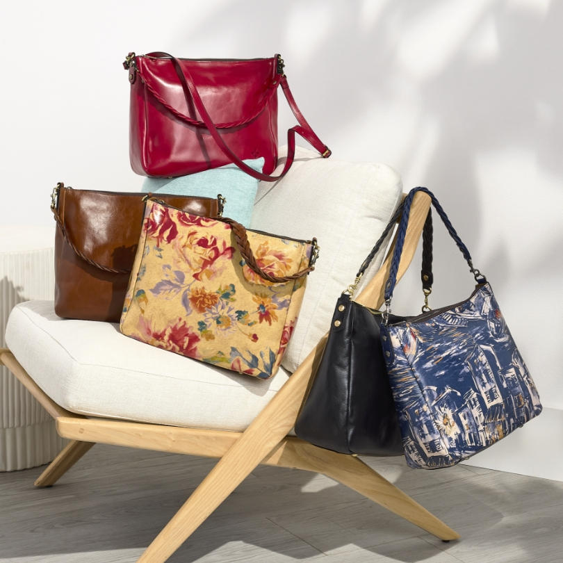 Pat Nash Leather Hobo Bags
