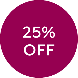 25% OFF