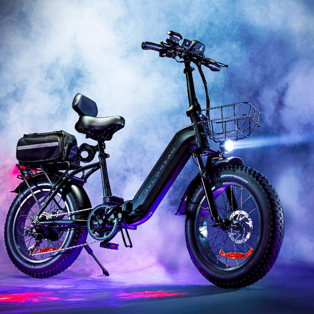 DeLorean Folding E-bike