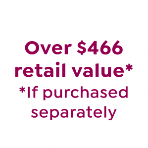 over $466 retail value