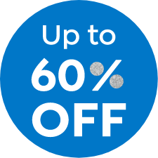 Up to 60% off