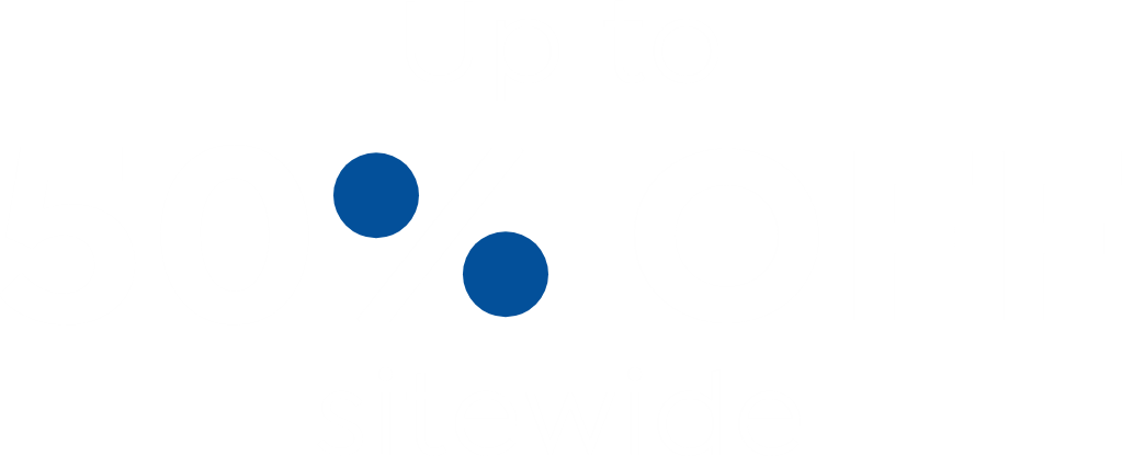 Up to 50% off sitewide