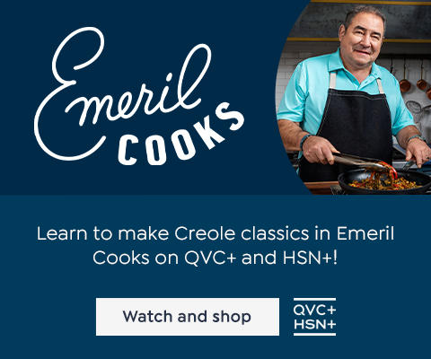 Emeril Cooks: Learn to make Creole classics in Emeril Cooks on QVC+ and HSN+! Watch and shop. QVC+. HSN+.