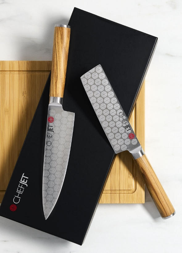 Chef Jet Tila Chef Knife and Nakiri Knife set