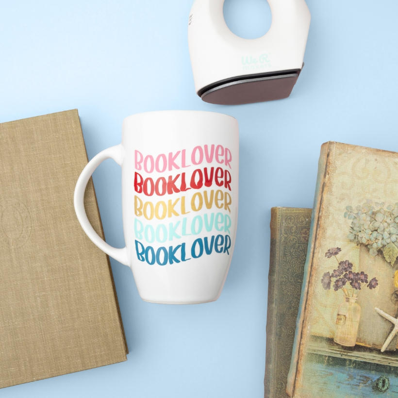 mugs and craft materials