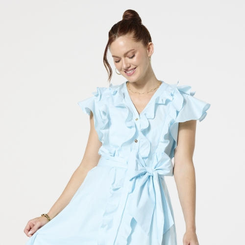 Woman in dress