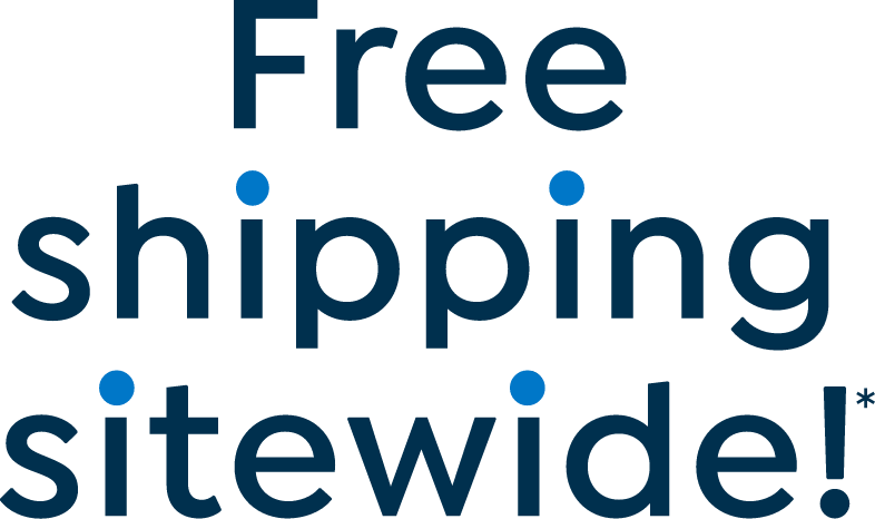 Free shipping sitewide