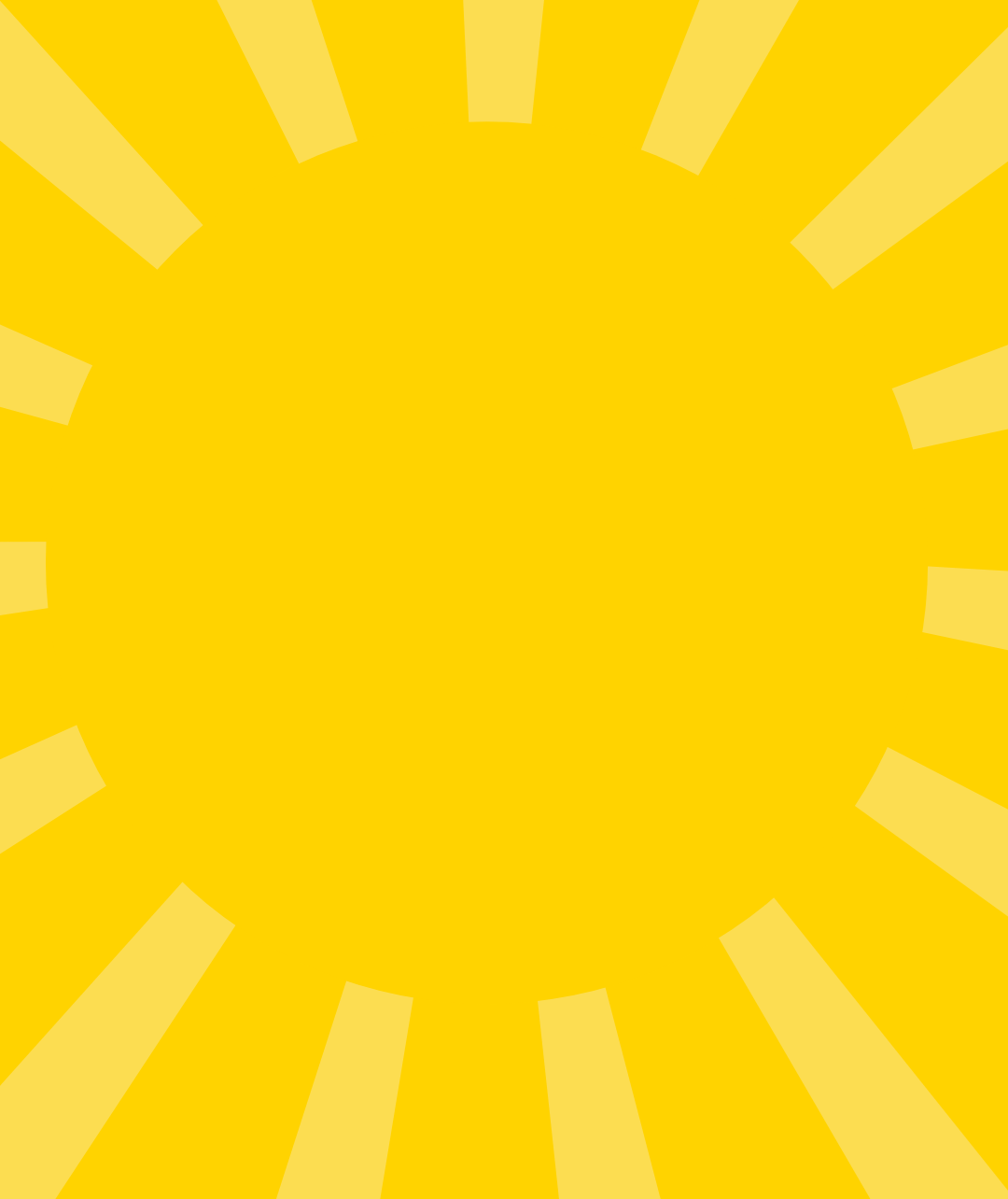 Yellow starburst