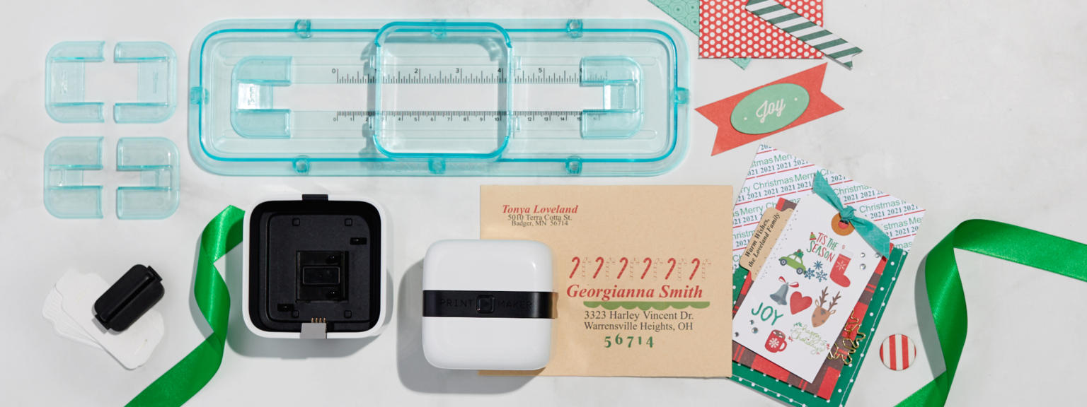 (HSN) We R Memory Keepers Printmaker by HP Handheld Printer Bundle