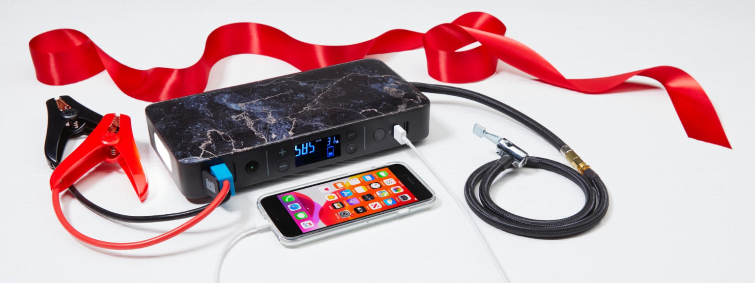 (HSN) mophie Air Jump Starter, Portable Charger & Air Compressor