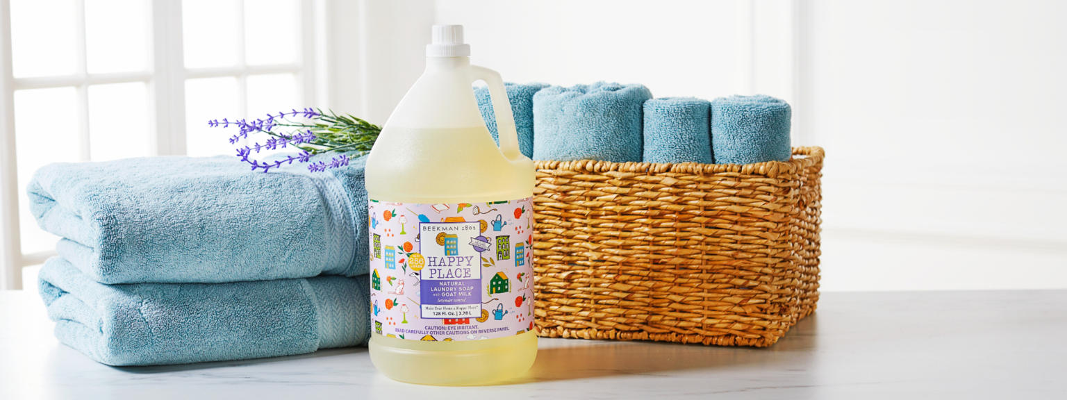 (HSN) Beekman 1802 Happy Place 256 Load Liquid Goat Milk Laundry Soap