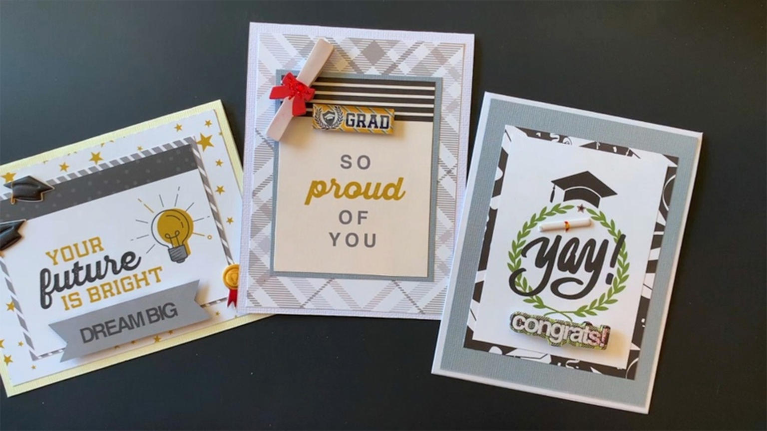 Paper House Graduation Card Tutorial