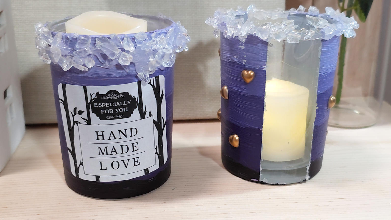 DIY Candle Jar Decor