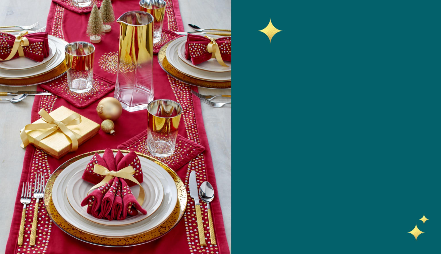Holiday Table Setting