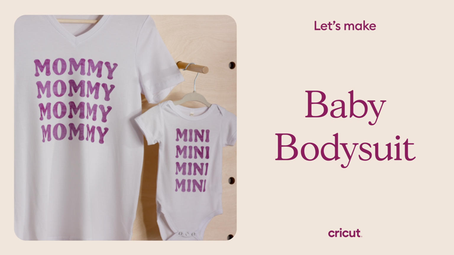 Cricut Baby Onesie Tutorial
